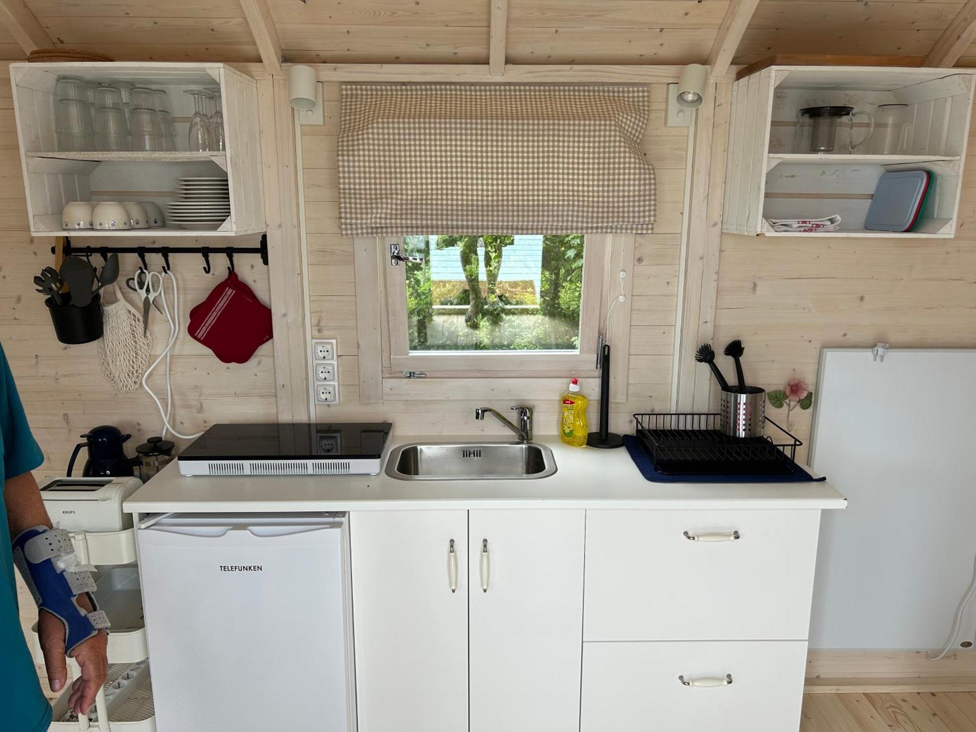 Tiny Beach House Barkelsby Exterior photo